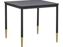 Tavolo da pranzo SHALFORD Nero 80 cm 80 cm