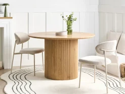 Tavolo da pranzo SHEHO Marrone chiaro 120 cm 120 cm