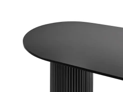 Tavolo da pranzo SHERIDAN Nero 180 cm 100 cm
