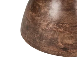 Tavolo da pranzo SILVON Marrone scuro 120 cm 120 cm Legno di mango
