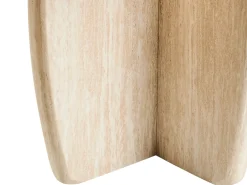 Tavolo da pranzo TRAVERS Effetto travertino 180 cm 90 cm