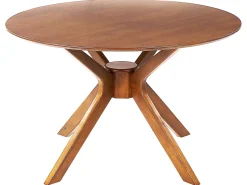 Tavolo da pranzo TYMIS Mogano scuro 120 cm 120 cm