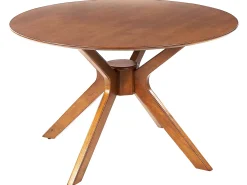 Tavolo da pranzo TYMIS Mogano scuro 120 cm 120 cm