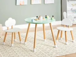 Tavolo per bambini con sedie ROBIN Bianco