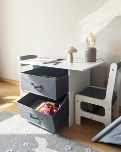 Tavolo per bambini con sedie YALGOO Bianco
