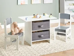 Tavolo per bambini con sedie YALGOO Bianco