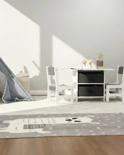 Tavolo per bambini con sedie YALGOO Bianco