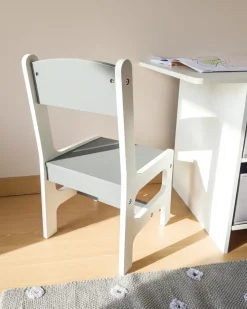 Tavolo per bambini con sedie YALGOO Bianco
