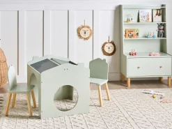 Tavolo per bambini con sedie QUILPIE Verde chiaro