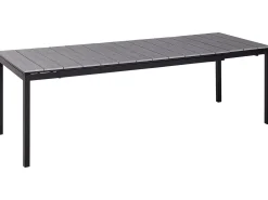 Tavolo da pranzo allungabile da giardino TOFANE 198/248 cm 90 cm Grigio