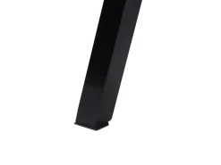 Tavolo da pranzo da giardino CANETTO 150 cm 90 cm Vetro Nero