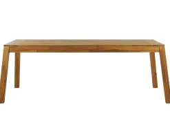 Tavolo da pranzo da giardino LIVORNO 210 cm 90 cm Legno d'acacia Marrone