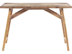 Tavolo da pranzo da giardino MOLISE 120 cm 69 cm Bambù Marrone chiaro
