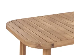 Tavolo da pranzo da giardino PARAGGI 180 cm 90 cm Legno di acacia certificato Marrone