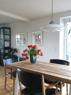 Tavolo da pranzo da giardino SCANIA 170 cm 80 cm Legno d'acacia Bianco