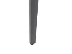 Tavolo da pranzo da giardino SOVARETO 180 cm 90 cm Effetto marmo Marmo nero