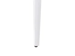 Tavolo da pranzo da giardino SOVARETO 180 cm 90 cm Effetto marmo Marmo nero
