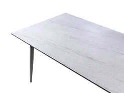 Tavolo da pranzo da giardino TOLENTINO 180 cm 90 cm Effetto pietra Effetto travertino