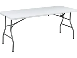 Tavolo da pranzo per 6 persone CUGNOLI 180 cm 74 cm Bianco