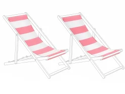Teli da sdraio ANZIO/AVELLINO 113 x 44 cm Rosso
