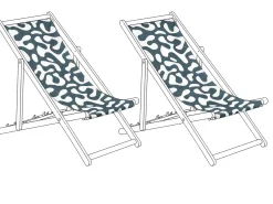 Teli da sdraio ANZIO/AVELLINO 113 x 44 cm Nero