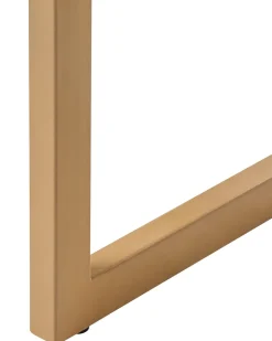 Toeletta con specchio e sgabello AUXON LED Bianco