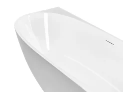 Vasca da bagno angolare PARNAIBA Lato Sinistro 170 x 80 cm Bianco