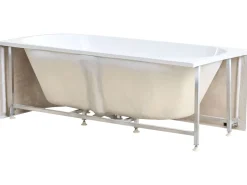 Vasca da bagno angolare PORTINHO Lato destro 170 x 80 cm Bianco