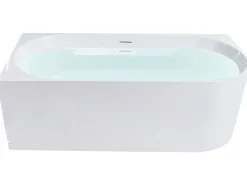 Vasca da bagno angolare PORTINHO Lato destro 170 x 80 cm Bianco