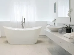 Vasca da bagno freestanding ANTIGUA 180 x 78 cm Bianco