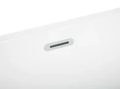 Vasca da bagno freestanding HAVANA 150 x 75 cm Nero/Bianco