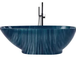 Vasca da bagno freestanding RIOJA 170 x 80 cm Blu marino