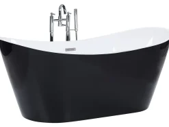 Vasca da bagno freestanding ANTIGUA 180 x 78 cm Nero