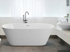 Vasca da bagno freestanding HAVANA 150 x 75 cm Bianco