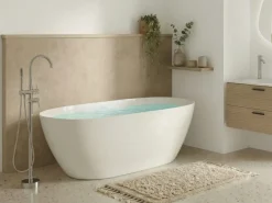 Vasca da bagno freestanding KOLLPA 160 x 74 cm Bianco