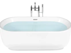 Vasca da bagno freestanding PINEL 170 x 80 cm Bianco