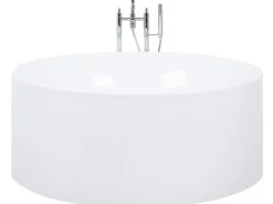 Vasca da bagno freestanding IBIZA 140 x 140 cm Bianco