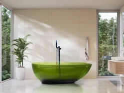 Vasca da bagno freestanding BLANCARENA 170 x 78 cm Verde
