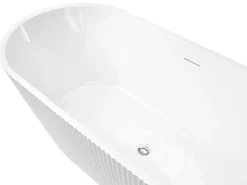 Vasca da bagno freestanding POTOSI 169 x 77 cm Bianco