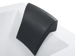 Vasca idromassaggio angolare con LED VARADERO Lato Sinistro 183 x 90 cm Bianco