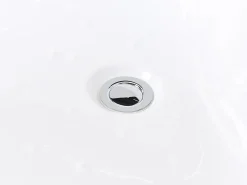 Vasca idromassaggio angolare CARTAGENA 220 x 160 cm Bianco