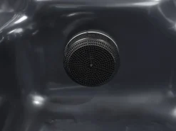 Vasca idromassaggio da esterno con LED LASTARRIA Grigio grafite