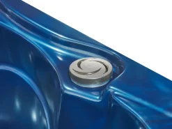 Vasca idromassaggio da esterno con LED TULAROSA Blu
