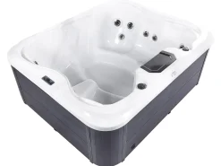 Vasca idromassaggio da esterno con LED ARCELIA Bianco