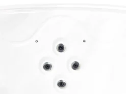 Vasca idromassaggio da esterno con LED MARFIL Marrone