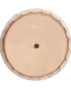 Vaso da fiori ALMIROS Ceramica 51 cm Marrone chiaro