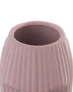 Vaso da fiori PALLINI Gres porcellanato 24 cm Rosa pesca