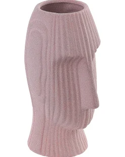 Vaso da fiori PALLINI Gres porcellanato 24 cm Rosa pesca