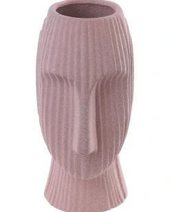 Vaso da fiori PALLINI Gres porcellanato 24 cm Rosa pesca