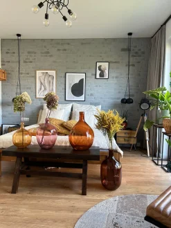 Vaso da fiori ROTI Vetro 39 cm Rosa
